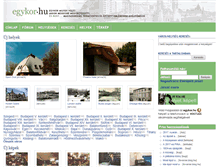 Tablet Screenshot of eger.egykor.hu
